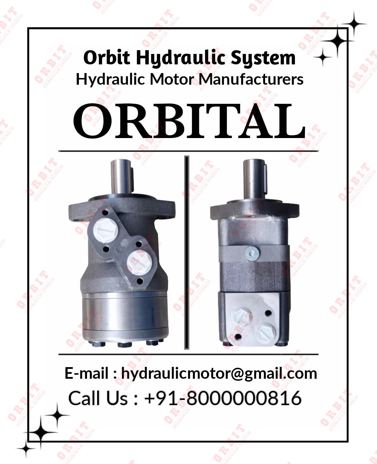 Danfoss OMM Hydraulic Motor In India Durable high quality China manufacturing BM5 series orbit hydraulic motor