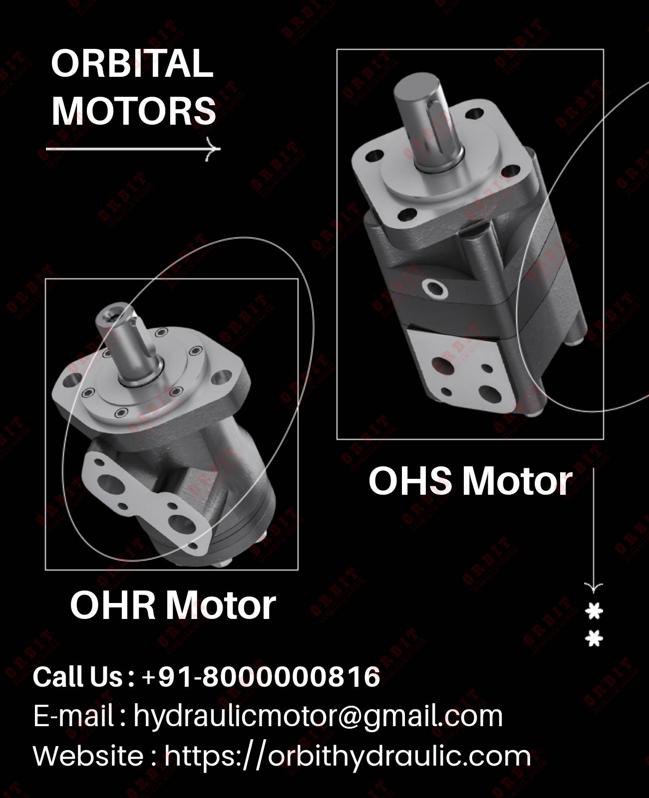 Danfoss OHR Hydraulic Motor In India Danfoss 11091815 OMM EM 20 Hydraulic Motor